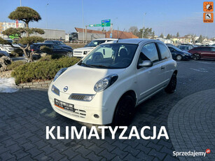 Nissan Micra klimatyzacja, centralny zamek, el. szyby + lusterka, multifun…