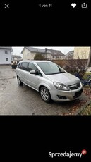 Opel Zafira 1,8 benzyna, 2012 rok, 150 tys