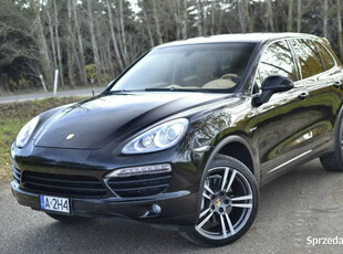 Porsche Cayenne Cayenne S Hybrid * Skóra * Bose * 20 cali * Beż * Kamera *…