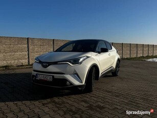 Toyota C-HR 1.8 Hybrid 2019, 37tysKM keyless skóra nawigacja bezwypadkowa