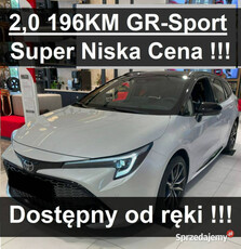 Toyota Corolla GR-Sport 2,0 196KM Pakiet Dynamic Niska Cena Dostępny od rę…