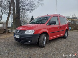 VW Caddy LIFE 1.9 TDI 105KM DSG 2006/07r 7osobowy klima webasto hak