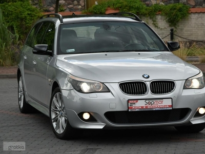 BMW SERIA 5 V (E60/E61) BMW SERIA 5 525xd 3.0d 197KM Automat 2008r. lift Xdrive Mpakiet NAVi Xenon Skóra