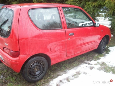 Fiat 600 (Seicento)1.1 z sekwencją,zar.w kraju,Hak,ABS.