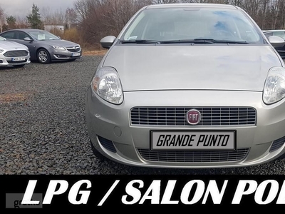 Fiat Grande Punto 1.4 77KM LPG Jeden Właściciel SALON POLSKA Klima