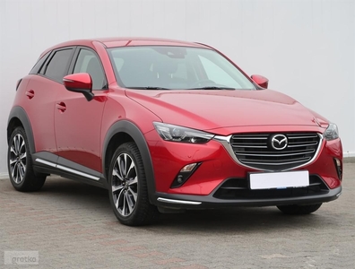 Mazda CX-3 , Salon Polska, Serwis ASO, Automat, Skóra, Navi, Xenon,