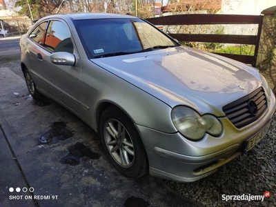 Mercedes c180 coupe kompressor zamiana