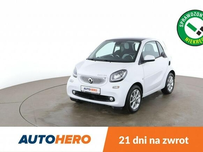 Smart Fortwo klima auto, LED, panorama, grzana kierownica i fotele, kamera cofania