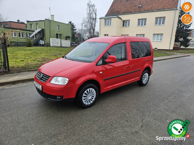 Volkswagen Caddy Opłacony Zdrowy Zadbany MPI z Klimą od 1 W…