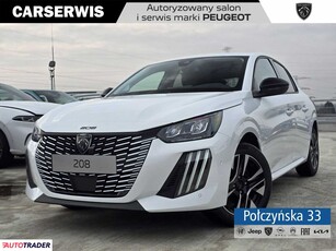 Peugeot 208 1.2 benzyna 100 KM 2024r. (Warszawa)