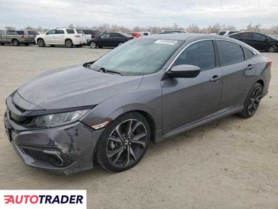 Honda Civic 2.0 benzyna 2019r. (FRESNO)