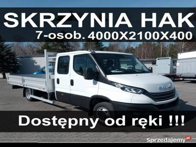 Iveco Daily 35S18 H Skrzynia L4H2 176KM 7-osob. Brygadowy...