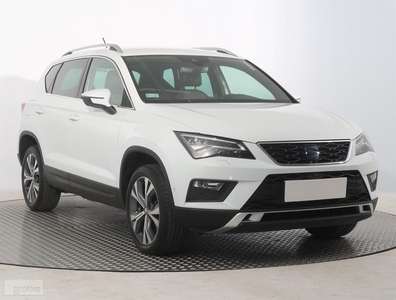 SEAT Ateca Salon Polska, Serwis ASO, Automat, Skóra, Navi, Klimatronic,