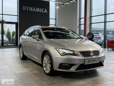 SEAT Leon III ST Xcellence 2.0TDI 150KM DSG 2019 r., salon PL, I wł., f-a VAT