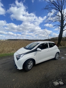 Toyota Aygo II Biała Toyota Aygo benzyna/LPG przebieg 70 tys