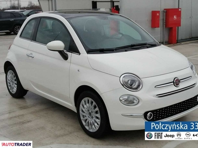 Fiat 500 1.0 hybrydowy 70 KM 2024r. (Warszawa)