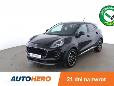 Ford Puma II 125KM, full LED, navi, klima, kamera i czujniki parkowania