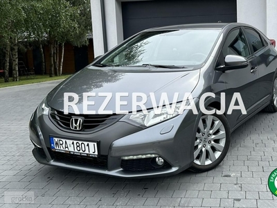 Honda Civic IX ***REZERWACJA***Podgrzewane*Fotele*Kamera*Cofania*Serwis*ASO*Alu*17