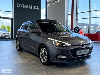 Hyundai i20 II 1.4CRDI 90KM M6 2015 r., bogate wyposażenie, 12 m-cy gwarancji