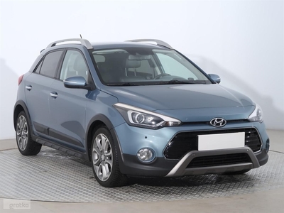 Hyundai i20 , Serwis ASO, Skóra, Navi, Klimatronic, Tempomat, Parktronic,