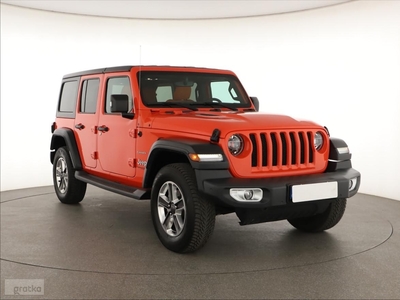 Jeep Wrangler III [JK] , Serwis ASO, 197 KM, Automat, Skóra, Navi, Klimatronic,