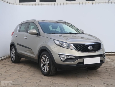 Kia Sportage III , Salon Polska, Serwis ASO, Skóra, Navi, Klimatronic,