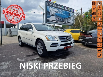 Mercedes-Benz Klasa GL X164 3.0 CDI 265 KM, 4X4, DVD, 2 Monitory, Bluetooth, LED, Kamera, Alu 20