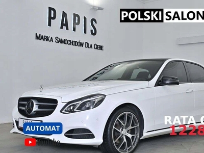 Mercedes Klasa E W212 Limuzyna Facelifting 200 184KM 2013