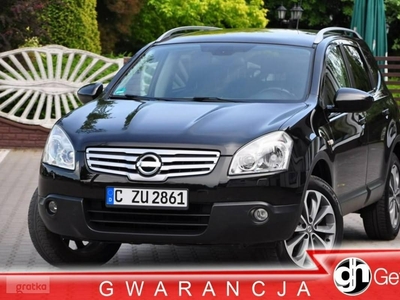 Nissan Qashqai+2 I 2,0 Benz 141KM 7 Foteli Lift Skóry Panorama Alufelgi Key Less Serwis