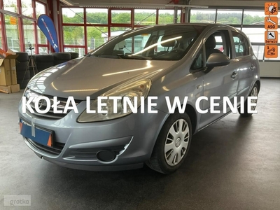 Opel Corsa D 5d, benzyna, klimatyzacja sprawna, rozrząd bezobsł, 2 kpl. kół, Isof