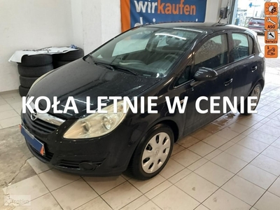 Opel Corsa D 5d, benz, klimatyzacja sprawna, rozrząd bezobsł,opony wielosez, Isof