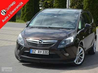 Opel Zafira B Mokka Brown Radar 7-Foteli Navi Panorama Skóry Ledy Xenon Kamera