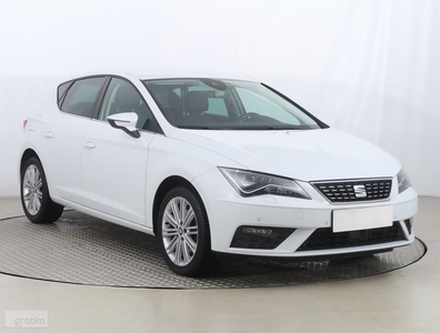 SEAT Leon III Salon Polska, Serwis ASO, DSG, Skóra, Klimatronic, Tempomat,