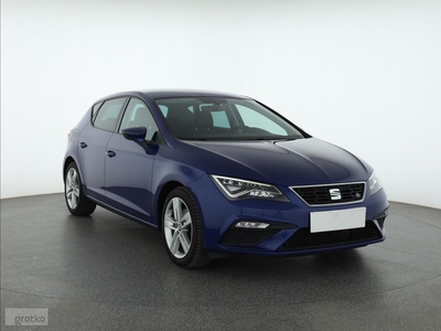 SEAT Leon III , Salon Polska, Serwis ASO, Skóra, Klimatronic, Tempomat,