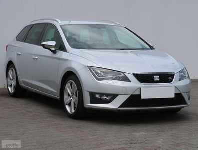 SEAT Leon III , Salon Polska, Serwis ASO, Skóra, Klimatronic, Tempomat,