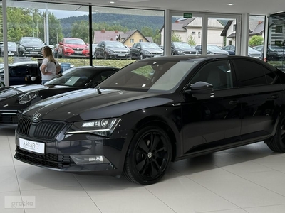 Skoda Superb III Sportline 4x4 DSG, Ambiente, NAV, Salon PL, FV23%, 1-właściciel