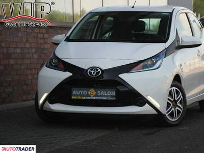 Toyota Aygo 1.0 benzyna 69 KM 2015r. (Mysłowice)