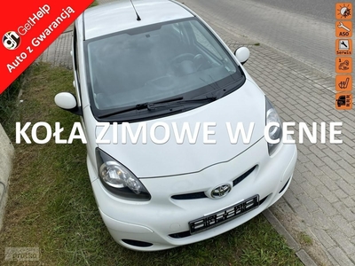 Toyota Aygo I Benzyna/Niski przebieg/Klimatyzacja/8 airbag/2 kpl. kół/Podg. fotele