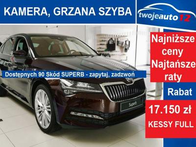 Škoda Superb III (2015-) Ambition 2.0 TDI 150KM Manual, Grzana szyba, Kamera cofania, P.Comfort