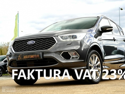 Ford Kuga III VIGNALE el.klapa KAMERA nawi SKÓRA sam parkuje 4X4 BIXENON-LED chrom