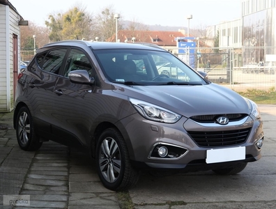 Hyundai ix35 , Salon Polska, Skóra, Navi, Klimatronic, Tempomat,