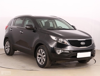 Kia Sportage III , Salon Polska, Serwis ASO, Skóra, Navi, Klimatronic,