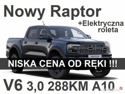 Ford Ranger Raptor Nowy Raptor V6 288KM Elektr. Roleta Od r…