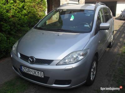 MAZDA 5 1.8 benz.zarejestr.7 - osobowa klima I rej.2008 r.