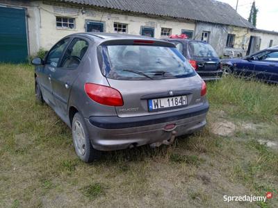 Peugeot 206 ,1.9 tylko 116 tysi przebiegu