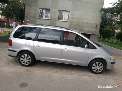 7 osobowy SEAT ALHAMBRA lift.rok 2004. p1.9 tdi-130koni. Ważne OPŁATY