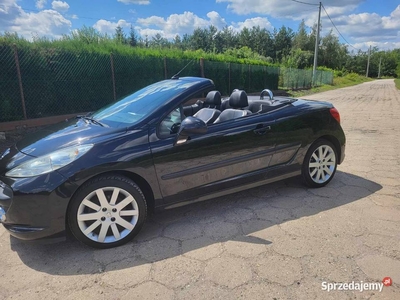 Cabrio Peugeot 207 CC 1.6 2007r klima