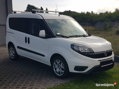 Fiat Doblo 5 OSÓB KLIMA 2xDRZWI BOCZNE PRZESUWNE KRAJOWY I-WŁAŚCICIEL II (…