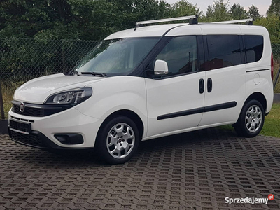 Fiat Doblo 5 OSÓB KLIMA 2xDRZWI BOCZNE PRZESUWNE KRAJOWY I-WŁAŚCICIEL II (…