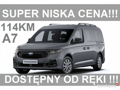 Ford Transit Connect Nowy Trend VAN L2 100KM Czujniki 2-os. Dostępny od rę…